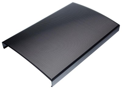 Robust metal grille to protect the KH 420 drivers. Black (RAL 9005)  Black