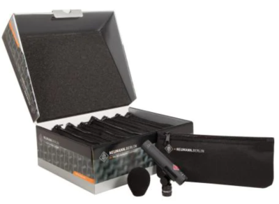 KM 184 Octo Set. Includes (8) KM 184 mt Microphones, (8) WNS 100 Windscreens