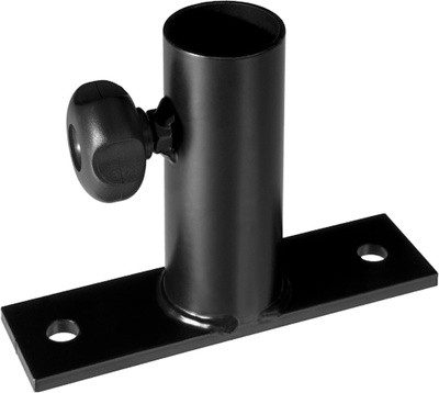 Adapter for mounting on standard tripods with 35 mm (1 3/8?) diameter, black (RA
