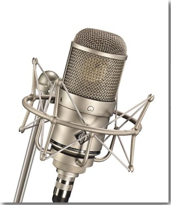 Condenser microphone, cardioid, DIN-8F, nickel, includes SG 2, N 149 A (EU) and