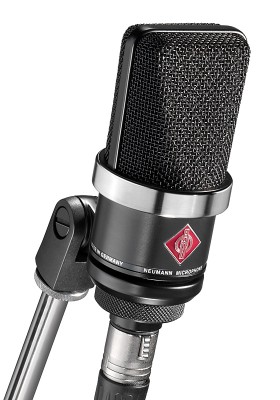 Neumann TLM 102 MT - Large diaphragm microphone, condenser, cardioid, black
