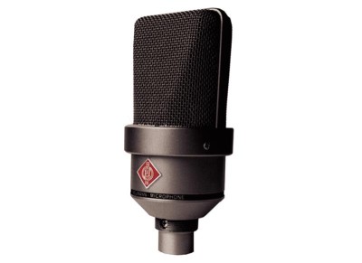 Large diaphragm microphone, condenser, cardioid, black