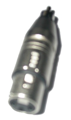 3 pole XLR female – RCA / phono plug