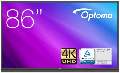 Optoma 3861RKE - IFPD - 86 inches - 3 HDMI  2.0, Multi Touch 20 Point