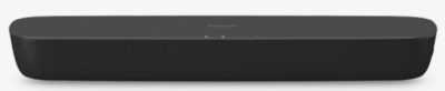 Soundbar 80W, bluetooth , optical input, 2.1 ch  Black