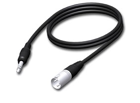 (50) CAB724/1-5 - XLR male - 6.3 mm Jack male stereo 1,5 meter