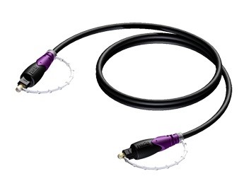 (10 )Procab CLD625/1-5 - Fiber optic cable - Toslink - Toslink 1,5 meter