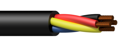 (2)Loudspeaker cable - 4 x 4.0 mm - 11 AWG - HighFlex 100 meter