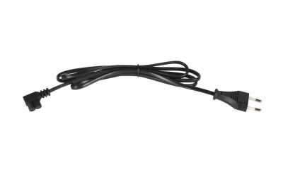 Power Supply Cable, with 1 x right-angled "8" type connector