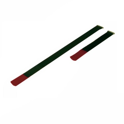 kabelbinder 25x17+6cm, - zw/rood - prijs per 1 stuk - cable tie 25x17+6cm, - b/red - price per piece