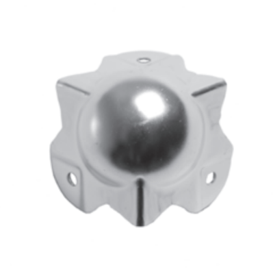 balhoek 50mm, 1.5mm, R2, - verzinkt - prijs per 1 stuk - ball angle 50mm, 1.5mm, R2, - Galvanised - price per piece