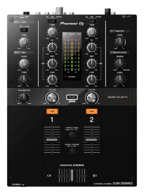Pioneer DJ DJM-250 MK2 - 2-kanaals digitale mixer met rekordbox + DVS