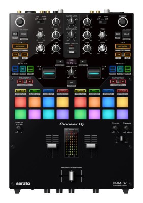 Pioneer DJ DJMS7 - Scratch-style 2-channel performance DJ mixer (Black)