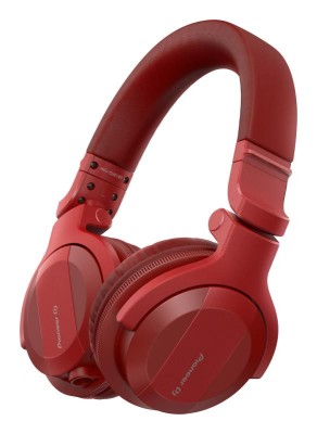 Pioneer DJ HDJ-CUE1BT-R: DJ Headphones with blue tooth (Red)