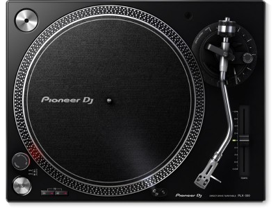 Pioneer DJ PLX-500B -  High-torque, direct drive turntable (black)