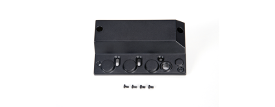 Lock Out Kit for K.2 Series. Screw-down tamper-proof cover for LCD menu and Inpu