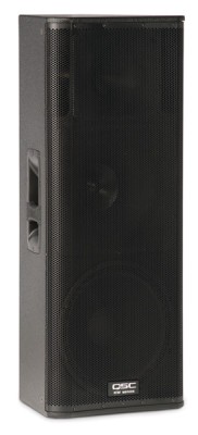 QSC KW153 - 15 + 6,5 + 1,75i 3-way powered speaker, 2x 500Wrms