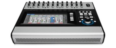 Touch-screen digital audio mixer with 24 mic/line inputs, 6 stereo inputs,6 effe
