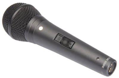 Dynamic Live Performance Microphone. With on-off switch