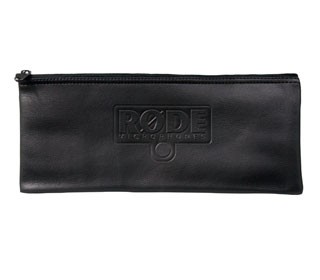 Zip Pouch with Rode logo. black. Big (NT2000, NTG-2)