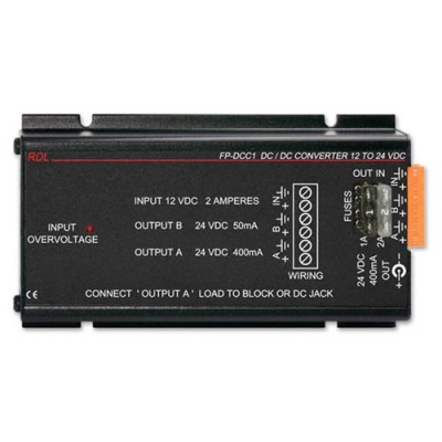 RDL FP-DCC1 - 12Vdc to 24Vdc converter
