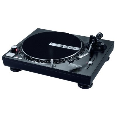 Reloop RP-2000USB MK2 - Turntable for easy vinyl recording incl, Reloop OM Black