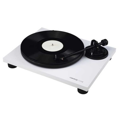 Reloop TURN 2 WHITE - Analogue hifi turntable for audio purists,