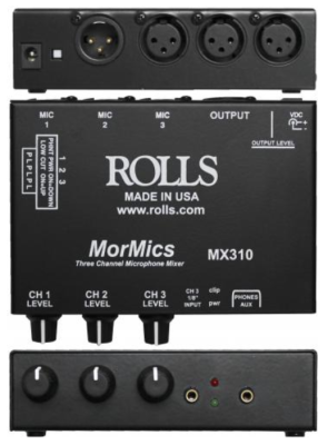 Rolls MX-310 3 channel Mixer/Combiner