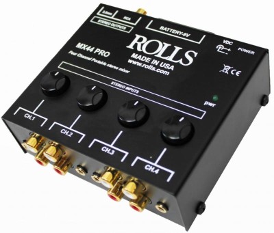 Rolls MX-44Pro 4-Kanal Stereo Mini-Mixer