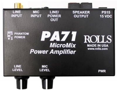 Rolls PA71 MicroMix Power Amplifier
