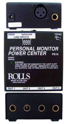 Rolls PS16 Personal Monitor Power Center