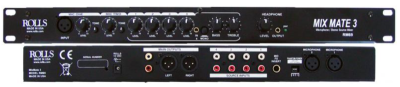 Rolls RM-69 MIX MATE 3 Microphone / Stereo Source Mixer