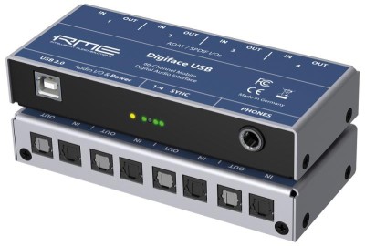 66-Channel 192 kHz USB Audio Interface