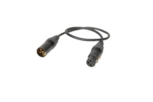 Rycote 40cm cable, 4.8mm dia, XLR3M/XLR3F, for softie suspension