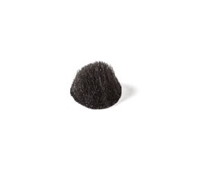 Rycote Overcovers Advanced, pack of 100 re-usable 26mm round fur covers only, bl