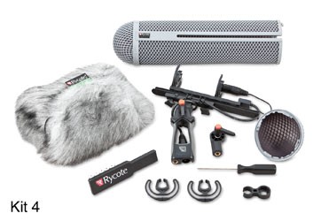 Rycote full windshield 1 kit comprising small modular suspension with connbox 1,