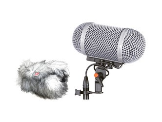 Rycote full windshield 10 kit comprising small modular suspension with connbox1,