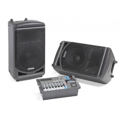 1000 W Portable PA systeem met Bluetooth streaming en 10-ch mixer
