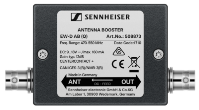 Sennheiser EW-D AB (Q) 470 - 550 MHz
