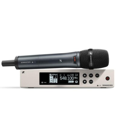 Wireless vocal set, Includes (1) SKM 100 G4-S handheld microphone with mute swit