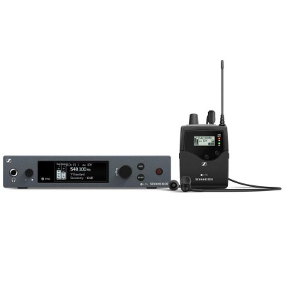 Sennheiser EW IEM G4-A - stereo monitoring set, Includes (1) SR IEM G4 stereo transmitter, (1) E