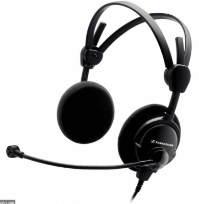 Audio headset, condenser, supercardioid, cable not included