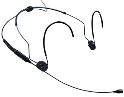 Sennheiser HSP2-EW - Neckband microphone, omnidirectional, MKE platinum, cable, 1,6m, 3,5m