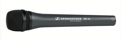 Sennheiser MD42 - High-quality reporter’s mic with an omni-directional pick-up pattern