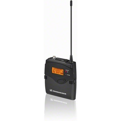 Bodypack transmitter with enhanced AF frequency response, AW Range (516 ... 558