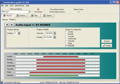 Net-Log-Win Windows Software - 2 Stream License