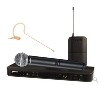 Dual Channel Combo Wireless System (Dual Analog System) 863-865 MHz