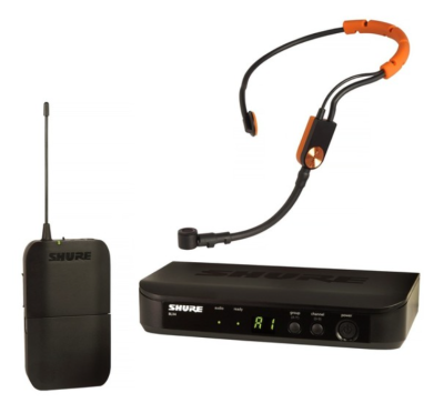 Shure BLX14E/SM31 Fitness Headworn Wireless System (Analog System) 518-542 MHz (BE)