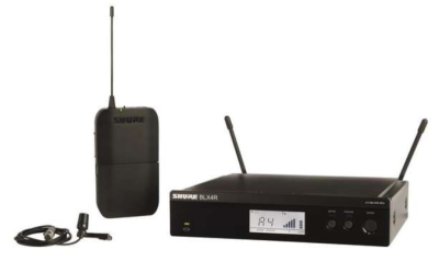 Lavalier Wireless System (Rack Mount Version) 662-686 MHz