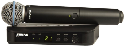 Shure BLX24E/B58 Handheld Wireless System (Analog System) 518-542 MHz (BE)